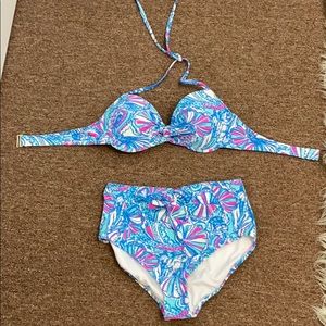 Lilly Pulitzer for Target Bikini Set Size M